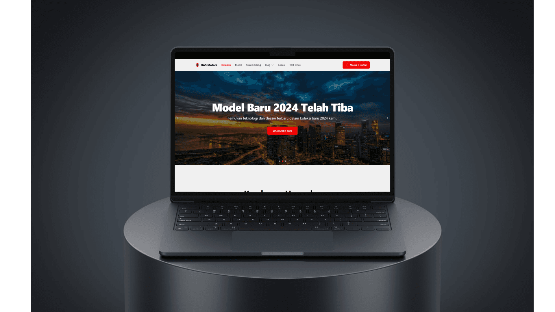 DAS Motors Surabaya: Car Dealer Prototype